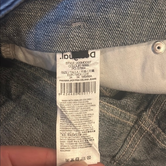 Men's Desiqual Blue Jeans - Picture 4 of 8